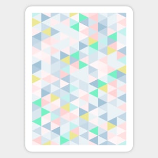 Pastel Geometry Sticker